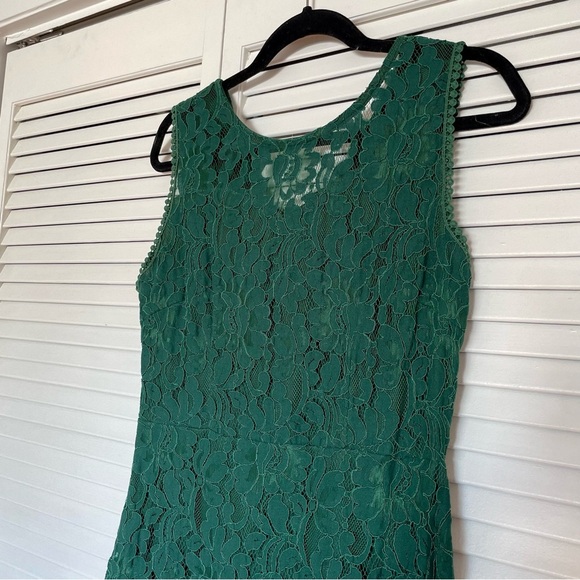 Green Lace Dress - Picture 5 of 5